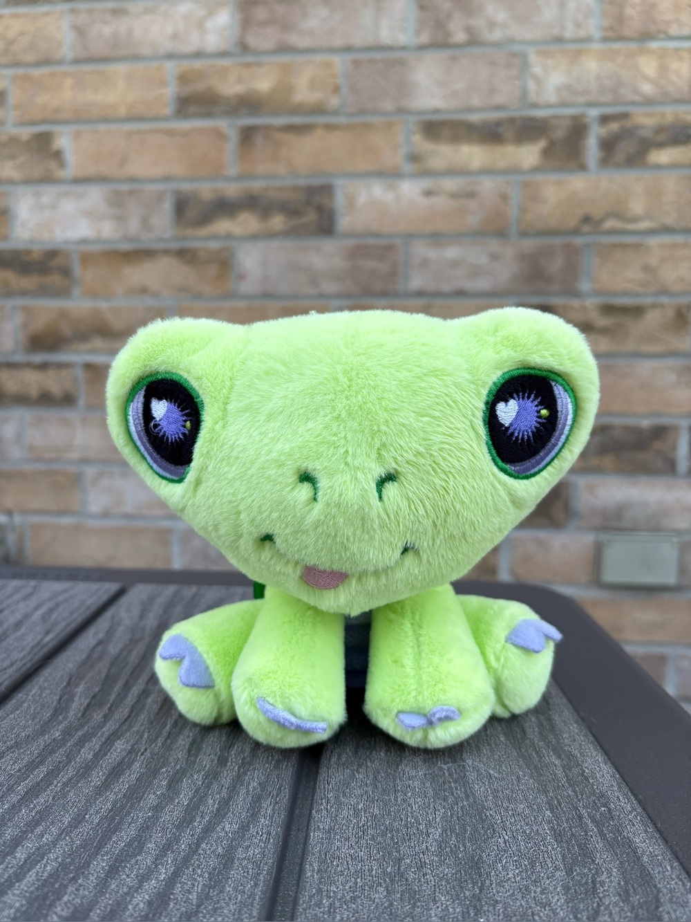 2/$16 Littlest Pet Shop 6" Cuddles Plush Pets Turtle - Tush tag cut off